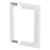 Obo Bettermann 6279050 G-AWAG90210RW Fali takarókeret zárt kivitel 278x25x158 hófehér