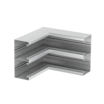   Obo Bettermann 6279643 GA-DI90210EL belső sarokelem alumínium szimmetrikus kétrekeszes csatornához 90x210mm eloxált