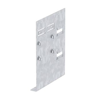   Obo Bettermann 6279806 KS70170 Falikonzol adapter GK70170-hez 128x162x27mm szalaghorganyzott, DIN EN 10346