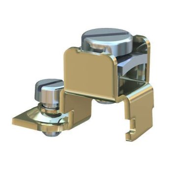   Obo Bettermann 6288704 8AWR Védővezető-csatlakozószeglet galvanikusan horganyzott, DIN EN 12329