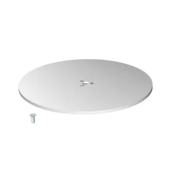   Obo Bettermann 6290196 SFISSFRW szerelőtalp F installációs oszlopokhoz D350x8mm hófehér
