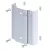 Obo Bettermann 6290456 ISS160160APKTS Adapterlemez konzolos szereléshez 166x216x56 fehéralumínium