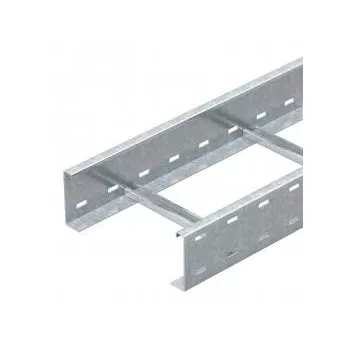   Obo Bettermann 6311012 WKLG 1130 FS nagyfesztávú kábellétra oldalfal-perforálással 110x300x6000 FS szalaghorganyzott, DIN EN 10346