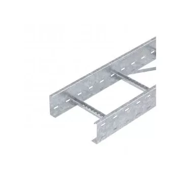   Obo Bettermann 6311063 WKLG 1130 FT nagyfesztávú kábellétra perforált oldalfal 110x300x6000 FT merítetten tűzihorganyzott, DIN EN ISO 1461