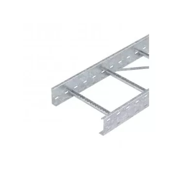   Obo Bettermann 6311067 WKLG 1140 FT nagyfesztávú kábellétra perforált oldalfal 110x400x6000 FT merítetten tűzihorganyzott, DIN EN ISO 1461