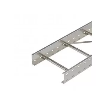   Obo Bettermann 6311210 WKLG 1140 A2 nagyfesztávú kábellétra perforált oldalfal 110x400x6000 2B felületkezelés nélkül, utókezelt