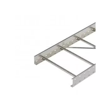   Obo Bettermann 6311233 WKLG 1160 A4 Nagyfesztávú kábellétra oldalperforált 110x600x6000 2B felületkezelés nélkül, utókezelt
