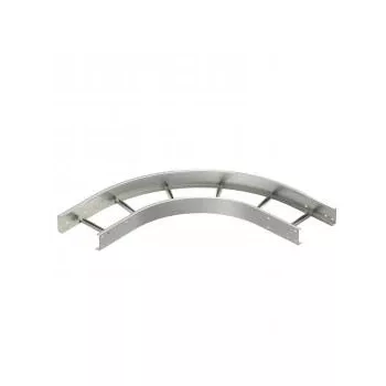   Obo Bettermann 6312554 WLB 90 114 A4 90°-os sarokidom 110 nagyfeszt. kábellétrához 110x400 2B felületkezelés nélkül, utókezelt