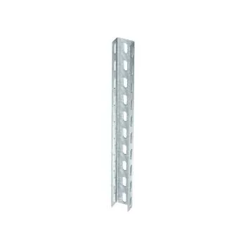   Obo Bettermann 6342302 US 3 20 FS U-oszlop 3 oldalon perforált 50x30x200 FS szalaghorganyzott, DIN EN 10346