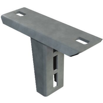   Obo Bettermann 6350054 - CM3518 KP FT - Fejlemez 1268 típusú profilsínhez 150x56x105 merítetten tűzihorganyzott, DIN EN ISO 1461