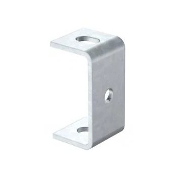   Obo Bettermann 6356109 DB FT födémkengyel 10,5 mm-es oldalperforálással 80x40 FT merítetten tűzihorganyzott, DIN EN ISO 1461