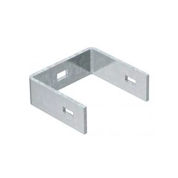   Obo Bettermann 6356362 BF 140 10 FT rögzítőkengyel motorcsatlakozó oszlophoz 0 FT merítetten tűzihorganyzott, DIN EN ISO 1461