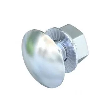   Obo Bettermann 6406130 FRSB 6x12 G félgömbfejű csavar kombianyával M6x12 G galvanikusan horganyzott, DIN EN 12329