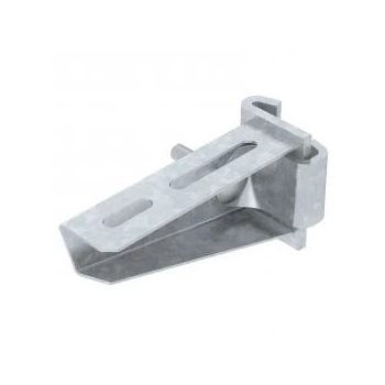   Obo Bettermann 6419370 AS 30 11 FT oszlopra szerelhető konzol IS8-oszlophoz B110mm FT merítetten tűzihorganyzott, DIN EN ISO 1461