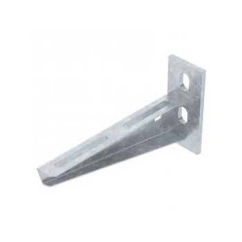   Obo Bettermann 6420912 AW 15 16 FT 2L fali és oszlopkonzol  B160mm FT merítetten tűzihorganyzott, DIN EN ISO 1461