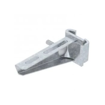   Obo Bettermann 6421326 AS 15 11 FT oszlopra szerelhető konzol IS8-oszlophoz B110mm FT merítetten tűzihorganyzott, DIN EN ISO 1461