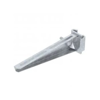   Obo Bettermann 6421350 AS 15 21 FT oszlopra szerelhető konzol IS8-oszlophoz B210mm FT merítetten tűzihorganyzott, DIN EN ISO 1461