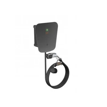   Obo Bettermann 6570020 WB AC BL Wallbox elektromos töltőállomás Ion Basic nyomógombos kivitel 330x300x127 L festett fekete