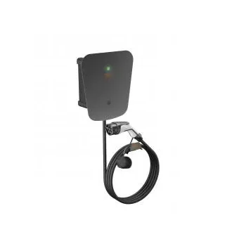   Obo Bettermann 6570022 WB AC BL KS Wallbox elektromos töltőállomás Ion Key kulcsos kapcsolós kiv. 330x300x127 L festett fekete