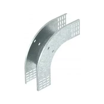   Obo Bettermann 7007287 RBV 850 F FT 90°-os sarokidom eső 85x500 FT merítetten tűzihorganyzott, DIN EN ISO 1461