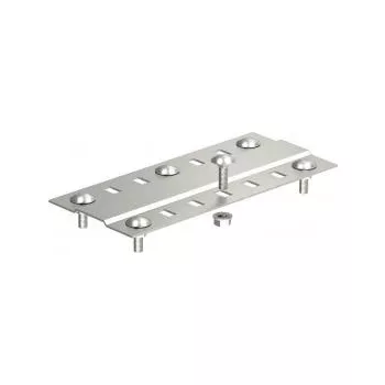   Obo Bettermann 7070390 SSLB 100 A4 toldásponti takaróelem széles, csavarokkal B100mm 2B felületkezelés nélkül, utókezelt