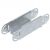 Obo Bettermann 7076096 RGBEV 810 FT csuklós sarokelem függőleges 85x100 FT merítetten tűzihorganyzott, DIN EN ISO 1461