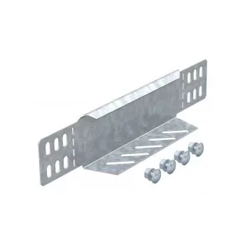   Obo Bettermann 7109407 RWEB 640 FS szűkítő-sarokelem/ véglezáró kábeltálcához 60x400 FS szalaghorganyzott, DIN EN 10346