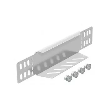   Obo Bettermann 7109830 RWEB 620 A2 szűkítő-sarokelem/ véglezáró kábeltálcához 60x200 2B felületkezelés nélkül, utókezelt