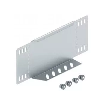   Obo Bettermann 7111509 RWEB 150 FS szűkítő-sarokelem/ véglezáró kábeltálcához 110x500 FS szalaghorganyzott, DIN EN 10346