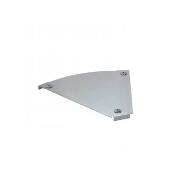   Obo Bettermann 7138406 DFBM 45 300 DD Fedél 45°-os sarokidomhoz RBM 45 300 sarokidomhoz B=300mm DD szalaghorganyzott Zink/Alumínium, Double Dip, DIN EN 10346