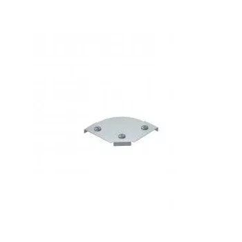   Obo Bettermann 7138540 DFBM 90 100 DD Fedél 90°-os sarokidomhoz RBM 90 100 sarokidomhoz B=100mm DD szalaghorganyzott Zink/Alumínium, Double Dip, DIN EN 10346