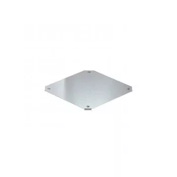   Obo Bettermann 7138978 DFKM 400 DD Fedél keresztidomhoz RKM 400 idomhoz B=400mm DD szalaghorganyzott Zink/Alumínium, Double Dip, DIN EN 10346