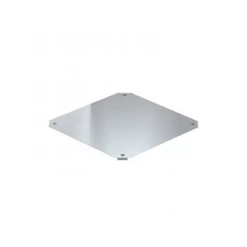   Obo Bettermann 7138980 DFKM 500 DD Fedél keresztidomhoz RKM 500 idomhoz B=500mm DD szalaghorganyzott Zink/Alumínium, Double Dip, DIN EN 10346