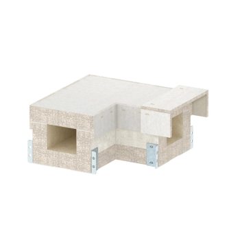   Obo Bettermann 7217890 PLCS B090810 90°-os sarokelem  PLCS D090810-hez 100x80