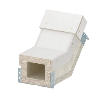   Obo Bettermann 7217924 PLCS VR061220 Függőleges ív emelkedő EI60 PLCS D061220-hez 200x120