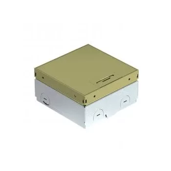   Obo Bettermann 7368284 UDHOME-ONE GM Szerelvénybeépítő egys. üres fix réz fedlappal 140x140x75