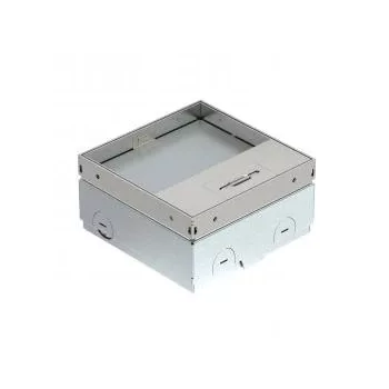   Obo Bettermann 7368294 UDHOME-ONE GV15N Bodensteckdose mit NF-Steckdose 140x140x75
