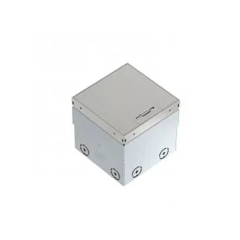   Obo Bettermann 7368326 UDHOME2 GVV Szerelvénybeépítő egys. komplett 2db dugalj, fix rozsdmentes tető 140x140x110