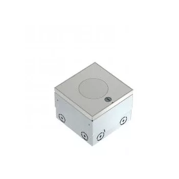   Obo Bettermann 7368409 UDHOME2 VT2 V szerelvénybeépítő-egység tubussal, 2-fh. dugalj 140x140x110