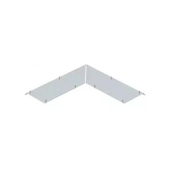   Obo Bettermann 7404898 AIKF AEA 25040 külsősarok-vakfedél padlóra szerelt csatornához  FS szalaghorganyzott, DIN EN 10346
