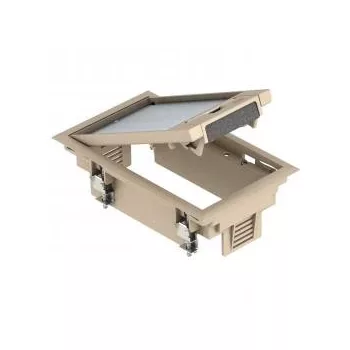   Obo Bettermann 7405124 GES2 U 1019 szerelvénybetét csatornaszereléshez 192x118x61   Szürkésbézs