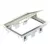 Obo Bettermann 7405299 GES6M-2 10U szerelvénybetét univerzális 274x221x70