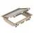 Obo Bettermann 7405316 GES6 U 1019 szerelvénybetét csatornaszereléshez 273x220x61   Szürkésbézs