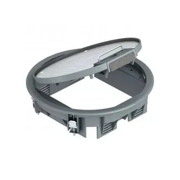   Obo Bettermann 7405436 GESR4 U 7011 szerelvénybetét univerzális szereléshez 234x234x61   acélszürke