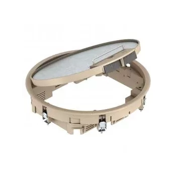   Obo Bettermann 7405460 GESR7 10U 1019 szerelvénybetét univerzális szereléshez 294x294x66   Szürkésbézs