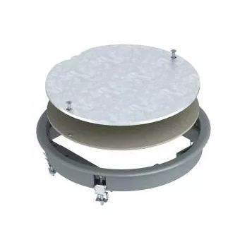   Obo Bettermann 7406772 ZESR4 U 7011 húzódoboz-betét univerzális szereléshez    acélszürke