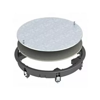   Obo Bettermann 7406792 ZESR7 10U 9011 húzódoboz-betét univerzális szereléshez    grafitszürke