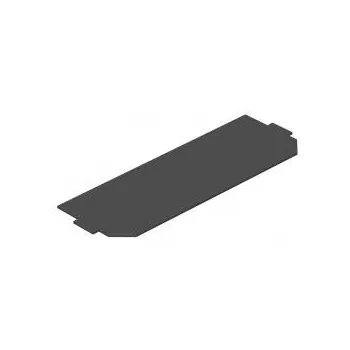   Obo Bettermann 7407592 LPA GB3 takarólemez  208x76mm   grafitszürke