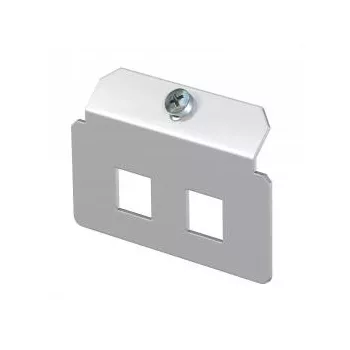   Obo Bettermann 7407818 MTM 2Q tartólap 2 x perforációval 13,15 x 13,10