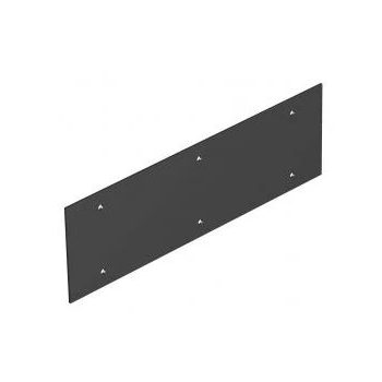   Obo Bettermann 7408132 T12L P04S 9011 fedlap  284x88mm   grafitszürke